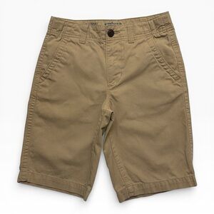 Urban Pipeline Tan Khaki Flat Front Shorts Boys Size 10 Regular
